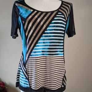 Piccadilly Blouse sz Small